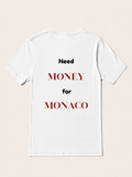 T shirt “Need money for…”