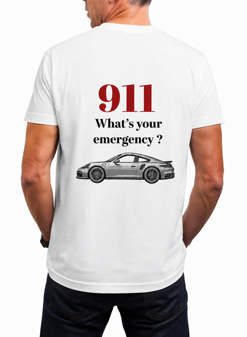 T shirt “911 Emergency”