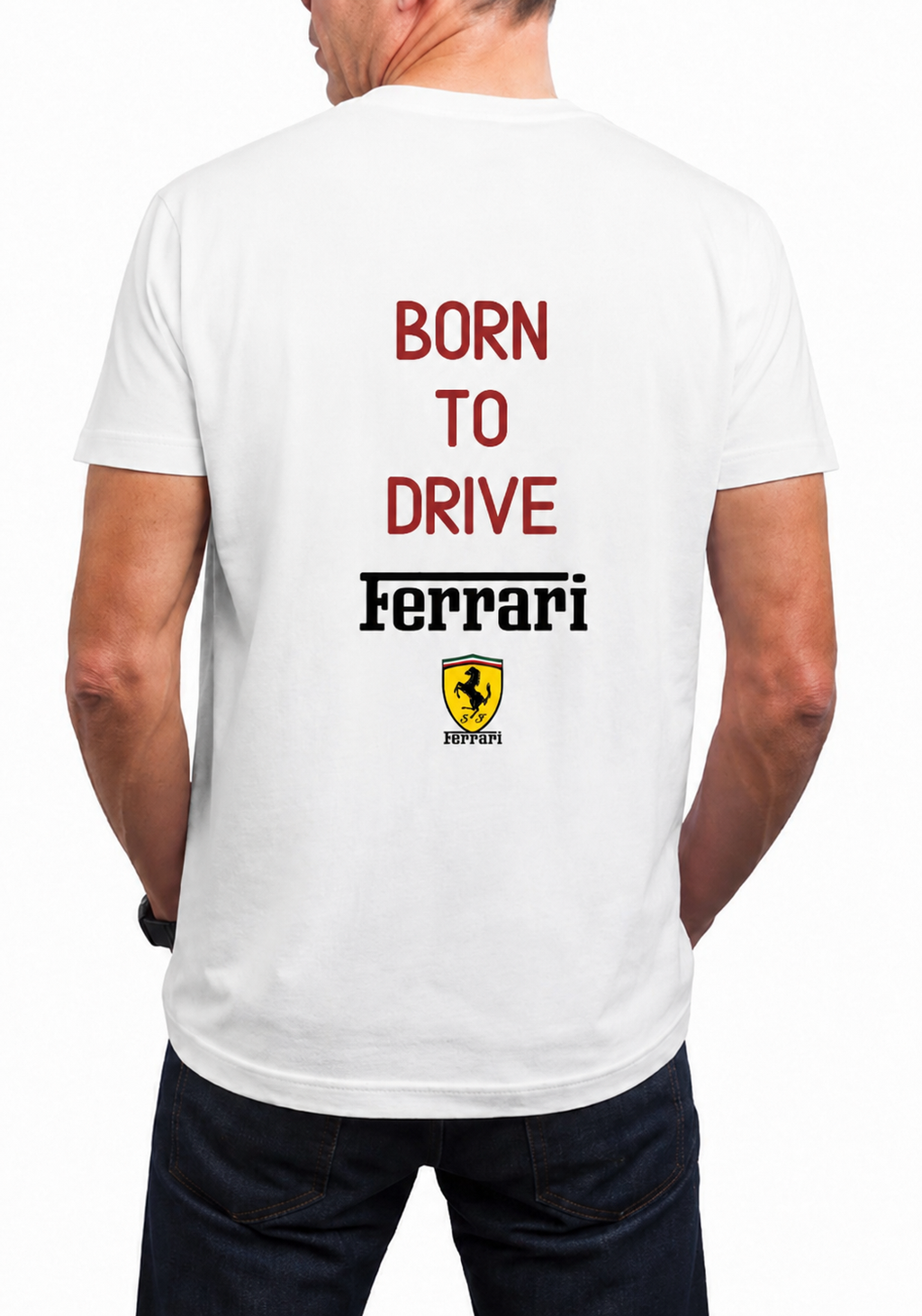 T shirt “born to drive”