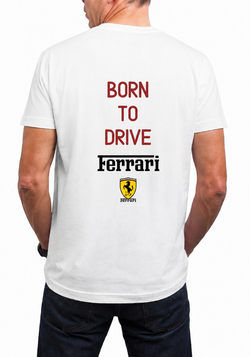 T shirt “born to drive”
