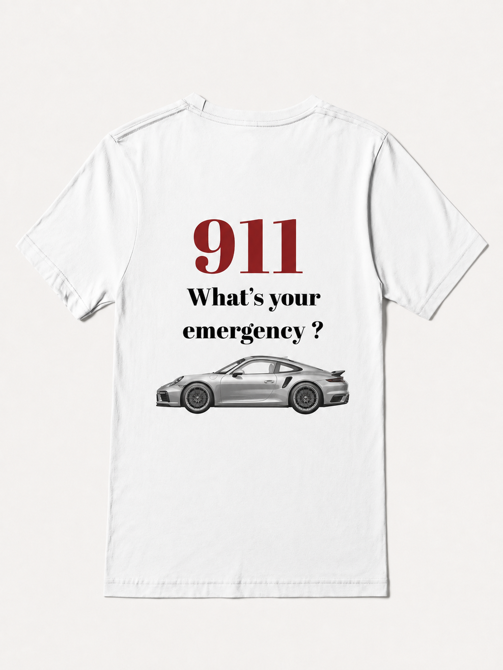 T shirt “911 Emergency”