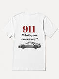 T shirt “911 Emergency”