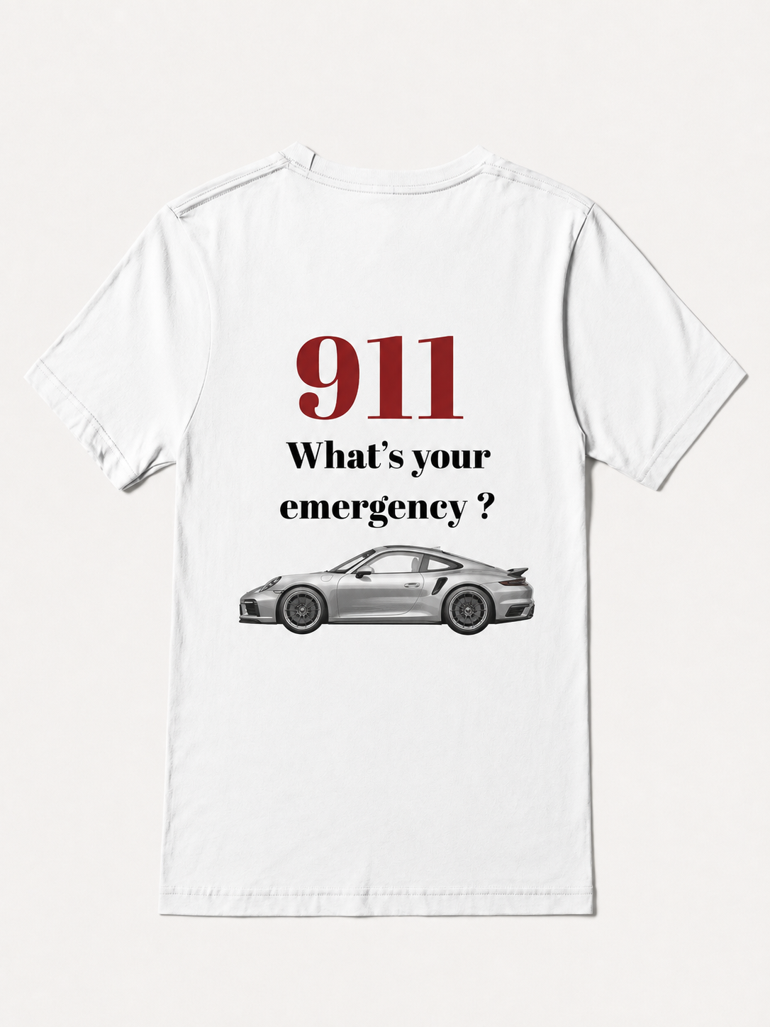 T shirt “911 Emergency”